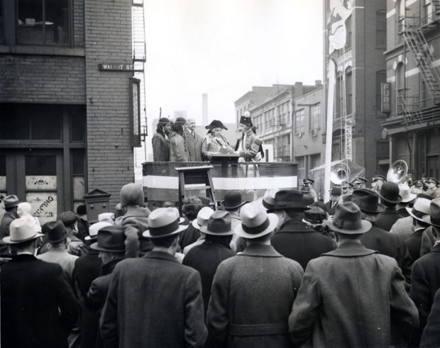 Three Flags Ceremony, 1935